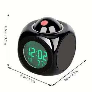 LCD Projection Alarm Clock | ساعة منبه رقمية LCD