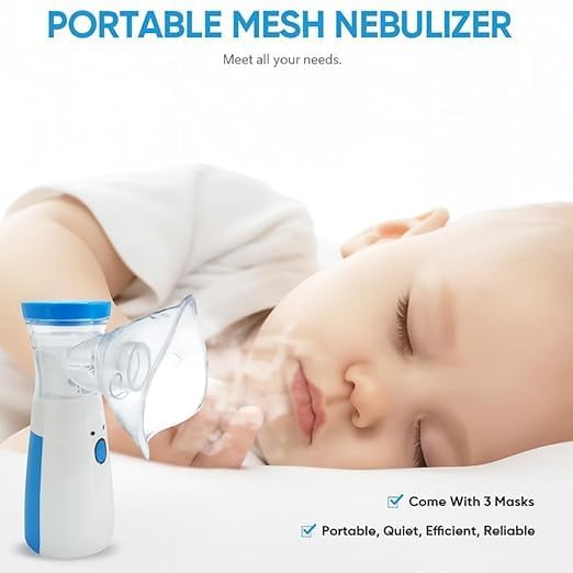 Compact Mesh Nebulizer  جهاز نيبولايزر شبكي محمول