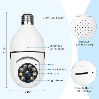 WiFi Panorama Camera كاميرا المراقبة البانورامية WiFi