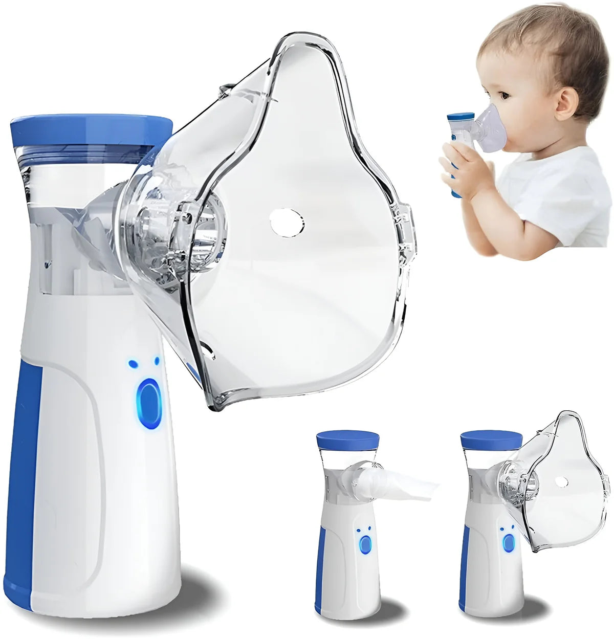 Compact Mesh Nebulizer  جهاز نيبولايزر شبكي محمول
